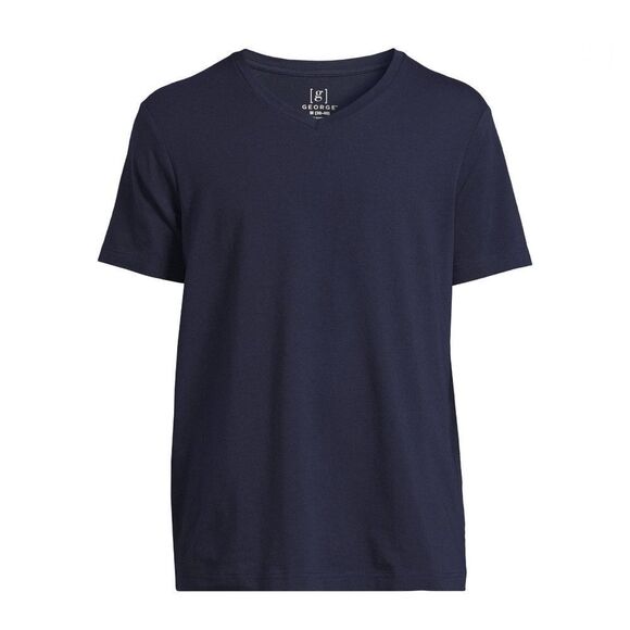 Men’s Moisture Wicking V-Neck Short Sleeve T-Shirts 2-Pack Size XL - Picture 2 of 5